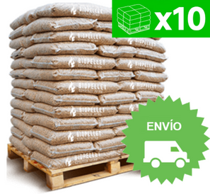 10 Palets de pellets
